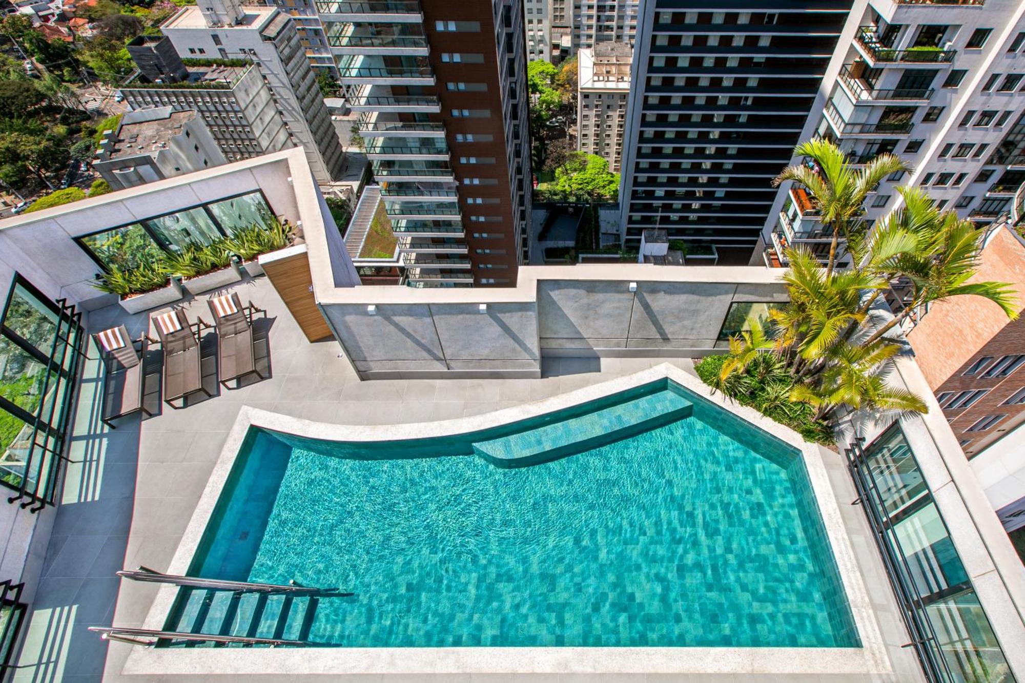 Melia Jardim Europa Hotel Sao Paulo Bagian luar foto The rooftop pool at The Standard, Bangkok Sukhumvit